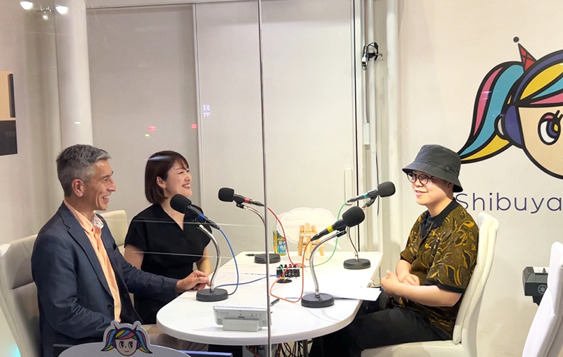 渋谷クロスFM「GENTLE NIGHT」に、代表・コンドウハルキが出演しました
